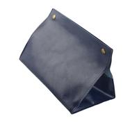 YWBL-WH Elegant PU Leather Tissue Box Holder for Home Decor, Retro Style Organizer, 20 X 12 X 12.5 Cm, Easy to, Not Easy to Deform, Suitable for Living Room, Bedroom, (Blue)