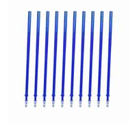 YWBL-WH Erasable Pen Refills, 0.5mm Full Needle Refills with Smooth and Stable Ink, for Erasable Pens Office School Writing Stationery Supplies (10pcs)