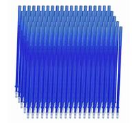 YWBL-WH Erasable Pen Refills, 0.5mm Full Needle Refills with Smooth and Stable Ink, for Erasable Pens Office School Writing Stationery Supplies (100pcs)
