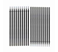 YWBL-WH Erasable Pen Refills, 0.5mm Full Needle Refills with Smooth Stable Ink, for Study Office Family and Examination Use (20pcs)