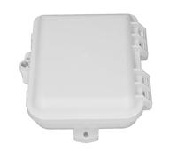YWBL-WH Fiber Splitter Box, ABS Fiber Distribution Box 12 Wall Mounted Termination for Cable Splicing and Wiring, for FTTH Access Network Indoor Installers