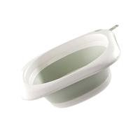 YWBL-WH Foldable Wash Basin, Plastic Travel Sink for Baby Bath and Camping, Compact and Lightweight Design for Home Use