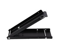 YWBL-WH Foot Operated Can Crusher Smasher, Sturdy Iron Matte Black