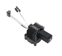 YWBL-WH Full Assembly Hardened Steel Hot End, Non-detachable Nozzle Ti Alloy Throat Tube and Copper Plated Heating Block for Bambu Lab P1P/P1S 3D Printer with Fan, Ceramic Heater,