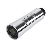 YWBL-WH G1/2 Inch Pull Out Faucet Spray Head ABS Electroplating with Push Button Switch Water Saving for Kitchen Bathroom Sink