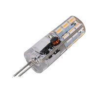 YWBL-WH G4 Light Bulb, G4 24LED Light Bulb 2W 200LM AC/DC 12V Bi Pin Light for Chandelier,Ceiling Lamp, Cabinet Lamp, Wall Lamp etc, 3D Wall Panels (Warm White)