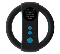 YWBL-WH Handheld Portable Animal Chip Scanner, Rechargeable Chip Reader with 1.44inch LCD Display, 500 Data Storage for Pet and Livestock Management (Black)