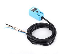 YWBL-WH Inductive Proximity Sensor, ABS NPN NO Proximity Switch DC 10 to 30V 5mm Sensing 300mA Output 1.2m Cable for Automatic Control System Positioning Counting