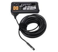 YWBL-WH Industrial Endoscope, 8mm Dual Lens 1080P HD Borescope Camera with 4.3in LCD Screen and 8 Adjustable LEDs, IP67 Water Proof for Pipe Inspection (5m / 16.4ft)