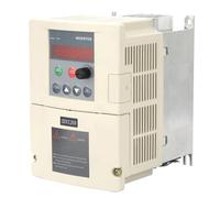 YWBL-WH Inverter Frequency Converter 2.2KW Single to Three Phase | AC Drive, Flame Retardant Plastic, Digital Display, PWM Control, Low Noise, for Pump, Engraving Machine, Printing