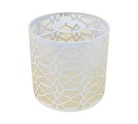 YWBL-WH Iron Chandelier Shade Minimalist Lighting Fixtures for Home Decoration E27 Large Screw Opening for Bedroom Living Room Iron White Diameter 15cm (#2)