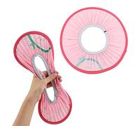 YWBL-WH Kids Shower Cap, Comfortable Bathing Hat, Cartoon Pattern, Prevent Water Entering Eyes and Ears, Practical Uses for Bathing, Shampooing, Sunshade, Hair Cutting, Soft Elastic Band (Pink)