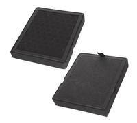 YWBL-WH Lab H2D Air Filter Replacement Activated Carbon Air Purifier Filter for H2D 3D Printer with Beehive Design Tool Free Installation 175x150x25mm 1140 Hours Lifespan