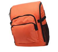 YWBL-WH Large Capacity Cleaning Tool Backpack 45x32x19cm 1000D Oxford Cloth Anti Splashing Professional Housekeeping Supplies Bag for Cleaning Business (Orange)