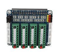 YWBL-WH LED GPIO IO Port Development Board Module with Standard Holes and Excellent Chip for 4B 3B CM4 Models That Are Easy to Use for Beginners of the Board