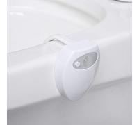 YWBL-WH LED Movement Induction Bathroom Toilets Night Light - 16 Colors USB Charging Sensor with Light Flexible Arm Energy Saving Suitable for Bathrooms