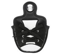 YWBL-WH Mallet Putter Cover, Waterproof PU Fabric with Magnetic Closure, Thick Plush Lining, for Golfers and Putter Storage (Black)