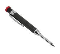 YWBL-WH Mechanical Carpenter Pencil Set with Durable Aluminum Alloy Body, No Break Design, Ideal for Woodworking and Precision Marking (Black)