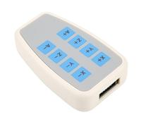 YWBL-WH Motion Control Card, USB 4-Axis CNC Controller with Emergency Input and Limit Switch for Stepper/Servo Motor, Automatic Probe Tool for Engraving Machines