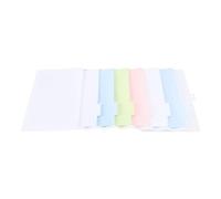 YWBL-WH Multi Layer Storage Bag, Lightweight PP File Organizer with Colorful Insert Pockets for Home, School, Office and Travel