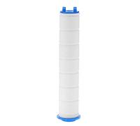 YWBL-WH Negative Ions Pressurized Handheld Shower Head Water Saving Tube Fliter High Pressure Bathroom Shower Sprinkler with Hose for Low Water Pressure Home RV (1 Filter Sponge)