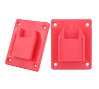 YWBL-WH Power Tool Machine Stand ABS Material Heavy Duty Base Plate with Secure Lock for M18 Electric Drill Users (Red)