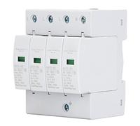 YWBL-WH Protective Device PC Protector 3P 385V 80kA Quick Response Fault Indication for Three Phase Four Wire House Voltage Protector Rail Installation (4P 385V)