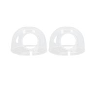 YWBL-WH Pump Milk Collector Cup Plastic Milk Collection Cup 2 Pack Easy to Clean Convenient Storage for Moms Compatible with for S9 S10 S12 and for TSRETE