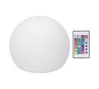 YWBL-WH Rechargeable LED Ball Light RGBW 16 Colors Adjustable Remote Control IP67 Waterproof Globe Lamp for Outdoor Garden Pool Party Decor
