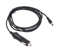 YWBL-WH Rectangular Satellite DC Power Cable Stable 18AWG 16.5ft for Camera Monitor Car DVRs Suit for Non Technical Users Black
