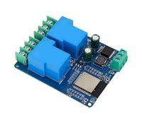 YWBL-WH Relay 30AX2 Development Board, 2 Channel 30A Relay Module with Programmable Key and LED Indicators, for IoT Control AC250V DC30V Load