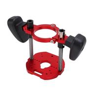 YWBL-WH Router Table Lift Base Router Plate Mounting Hole 63.5-65mm Clamping Range 100mm Reverse Lifting 60mm Direct Pressing Woodworking Edges Trimming Slotting Drilling