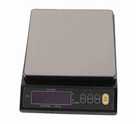 YWBL-WH Simple and Elegant Electronic Scale ABS Stainless Steel Panel Purple LCD Display Counting Portable for Home Kitchen Shop Lab (5kg 0.1g)