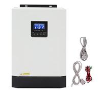 YWBL-WH Solar Inverter Pure Sine Wave Solar Charge Controller 5.5KW 48V 110A MPPT LCD Cold Rolled Steel for Home Backup RV Cabin Off Grid Power Use