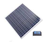 YWBL-WH Solar Panel Kit Photovoltaic Panels Light Energy Conversion Equipment for Motorhome Outdoor Camping 22W DC18V
