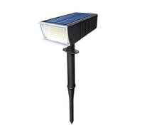 YWBL-WH Solar with Two Brightness Levels for Lighting Outdoor Paths, Garden Landscapes, Decorative Lights, Suitable for People Who Care About The Environment, ABS Material (White)