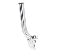 YWBL-WH Stainless Steel Wall Mount Antenna Bracket with Enhanced Stability for Outdoor TV Router, WiFi Extender - 11in J Pipe Mount