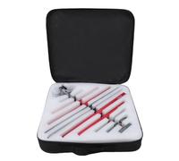 YWBL-WH Stair Tread Gauge, Aluminum Alloy Multi-Function Template Tool, Accurate Measurements for Home Improvement and Woodworking