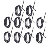 YWBL-WH Thermistor, 10Pcs Thermistor Sensor, PVC Resin Temperature Probe Constant Temperature Control Quick Response, Thermistor Sensor (50K B3950)