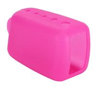 YWBL-WH Toothbrush Head Protector Toothbrush Head Cover Brush Protective Cap Silicone Travel Cover for Electric and Manual Toothbrushes for Home Travel Camping (Rose Red)