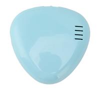 YWBL-WH Toothbrush Sanitizer Portable Toothbrush Cleaner Case Rechargeable Built in Battery Travel Home Disinfection Box for Electric Manual Brush (Blue)
