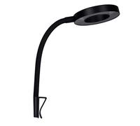 YWBL-WH Translucent Clamp, 360° Rotation, Bright Light for Small Aquariums, Blue/white Light for Aquariums (Black)