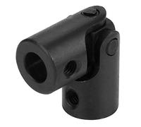 YWBL-WH Universal Coupling, Shaft Coupling Motor Connector Steering, Metal Material, 8×16×42mm, Turns Smoothly, Block Fits Tightly with the Universal Joint, for Model Cars, Model