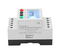 YWBL-WH Voltage Phase Sequence Protector, 3 Phase 3 Wire Over Under Voltage Protector, Monitor Relay, AC 208-480V Standard and Universal 2 Reset Methods Value Adjustable, Real-time