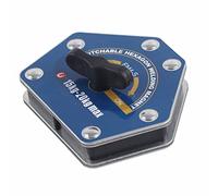 YWBL-WH Welding Magnet, Electromagnetic Positioner with Switch, Multi-Angle Tool for Steel Plates, Pipes, and Bars, FM4-S Model with 15-20kg Pull Force