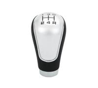 YWBSPPO Compatible with Mazda 2 2007 2008 2009 2010 2011 Car 5 6 Speed Manual Transmission Gear Shift Knob Lever Shifter Handball Gear Stick Replacement(Sliver 12345R 5 Speed)