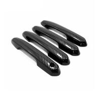 YWBSPPO Door Handle Decorative Shell Compatible with for Highlander 2021 2022 2023 Car Door Handle Cover Trim Side Handles Catch Frame Overlay Accessories(Carbon Fiber 1 Hole)