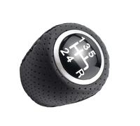 YWBSPPO Gear Shift Knob Head Compatible with Fiat for Grande for Punto for EVO for Punto 2012 5 6 Speed Car Shift Knob Shfiter Lever Handball Covered