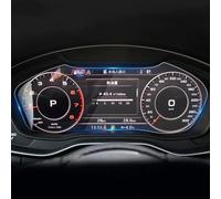 YWBSPPO GPS Navi Film Compatible With For A4 A5 B9 FY 2016 2017 2018 2019 2020 Car Instrument Panel Film Cover Speedometer Screen Protector Protective