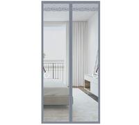 YWBXSHKD Easy Install Magnetic Screen Door 110x220cm, Self-Closing, Pet Friendly Walk Through Door Screen Magnetic Closure, Magnetic Screen Door Mesh, Mesh Screen Door With Magnets
